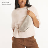 The Sak Tess Sling - Hand Crochet - Ecru