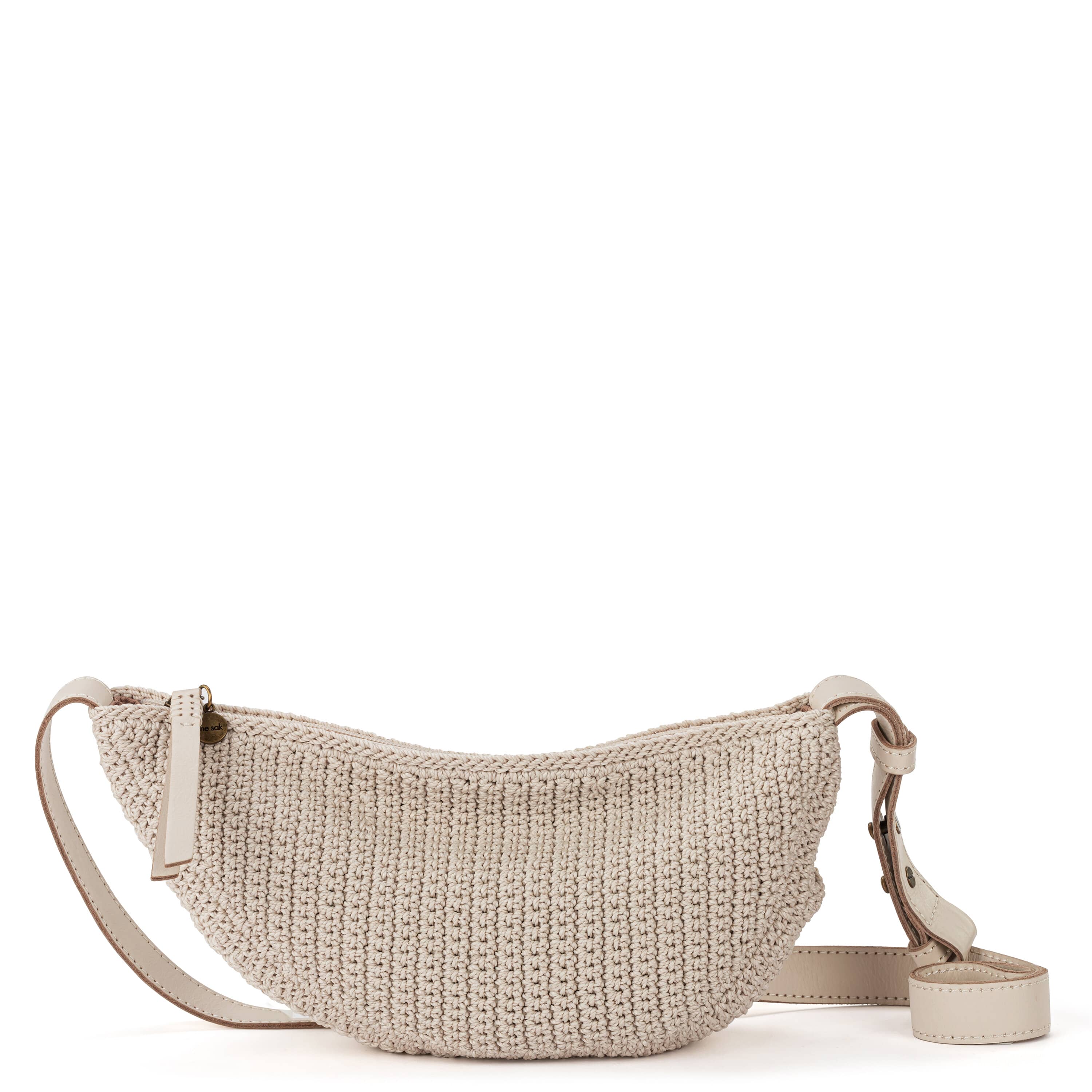 The Sak Tess Sling - Hand Crochet - Ecru