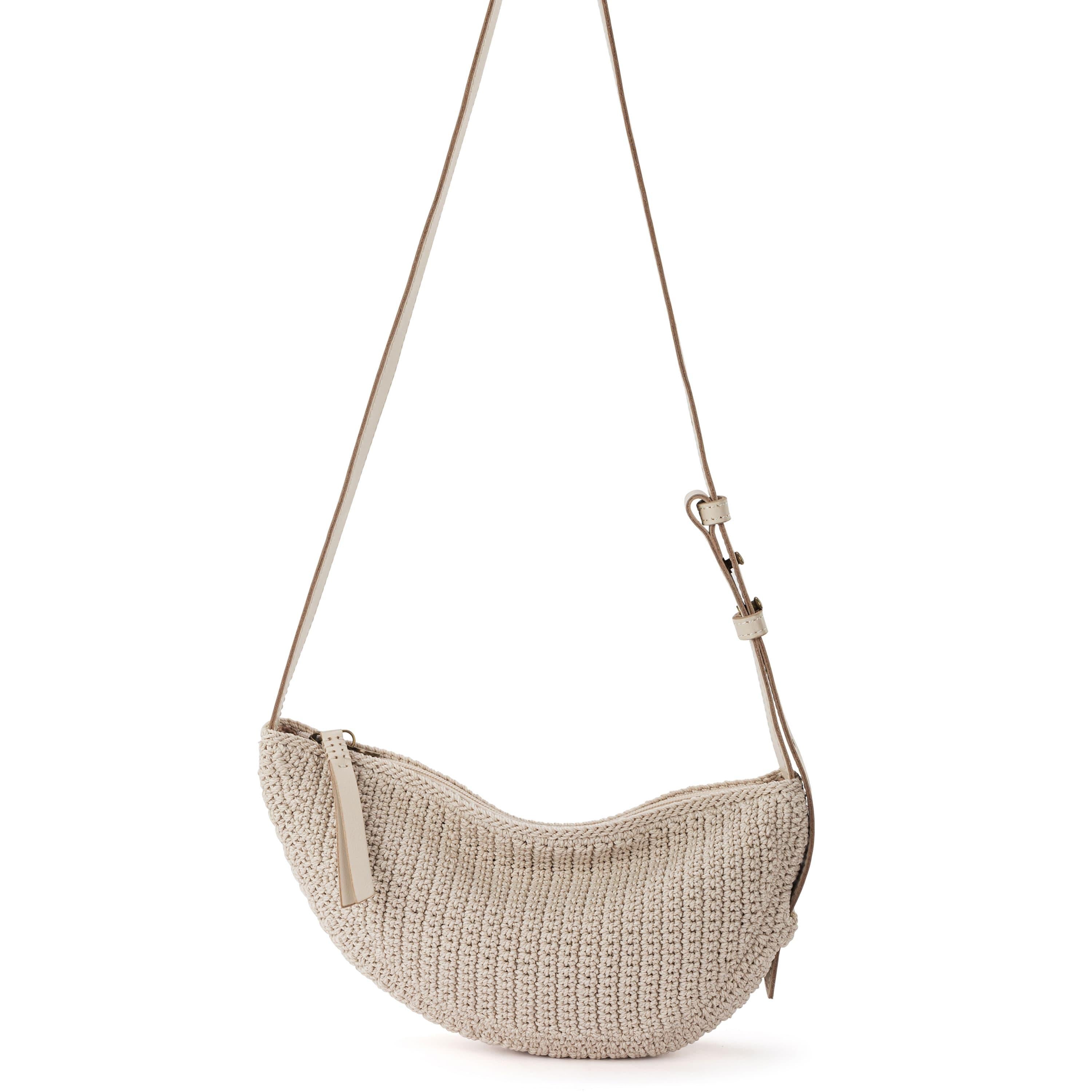 The Sak Tess Sling - Hand Crochet - Ecru
