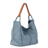 The Sak Los Feliz Large Tote - Leather - Maritime