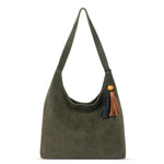 The Sak Huntley Hobo - Leather - Moss Suede