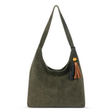 The Sak Huntley Hobo - Leather - Moss Suede