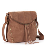 The Sak Silverlake Flap Crossbody - Leather - Tobacco Suede