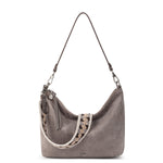 The Sak Jasmine Small Hobo - Leather - Mushroom Suede