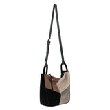 The Sak Los Feliz Crossbody - Leather - Neutral Suede Block