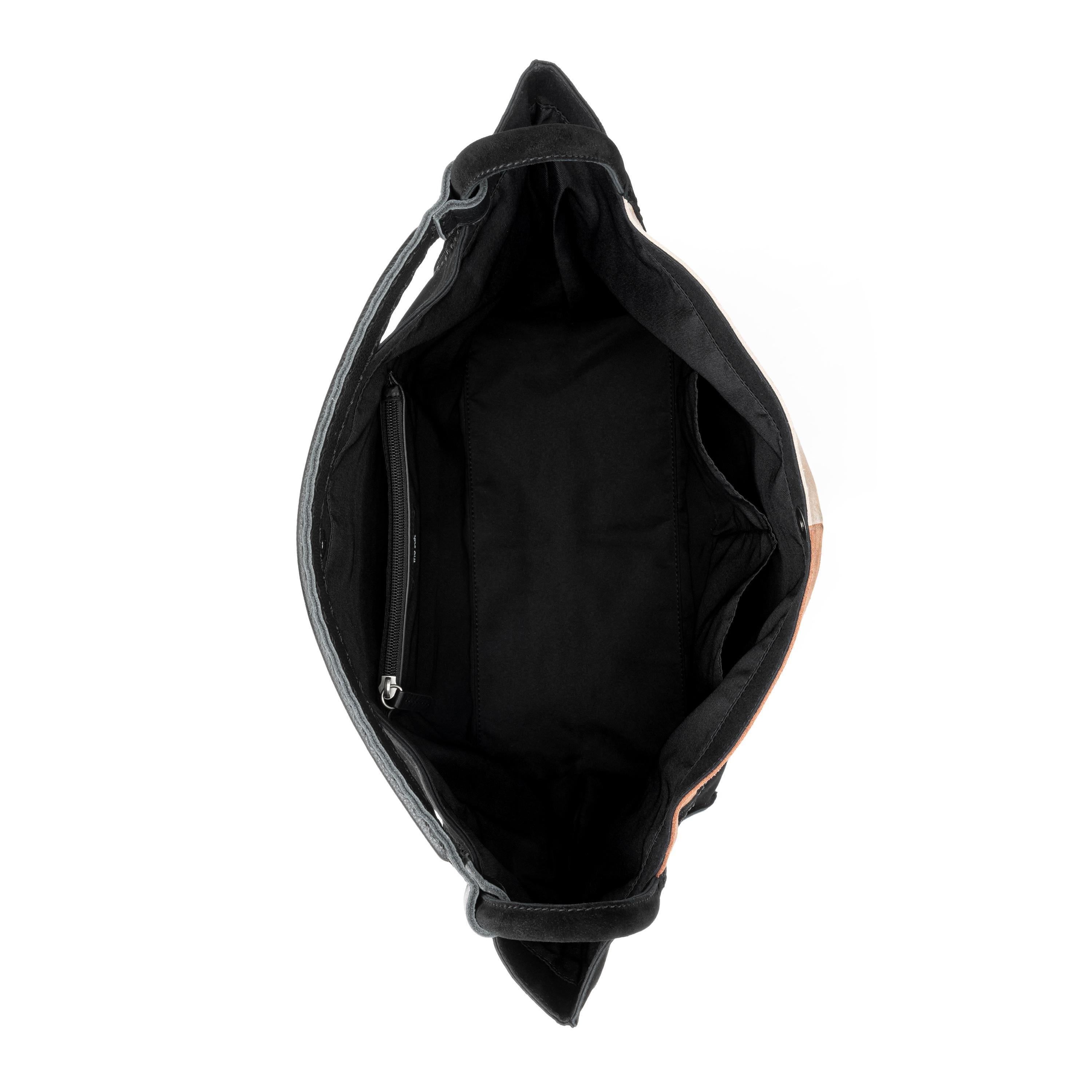 The Sak Los Feliz Large Tote - Leather - Neutral Suede Block