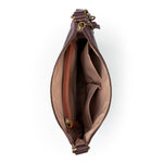 The Sak Lucia Crossbody - Leather - Mahogany Stitch