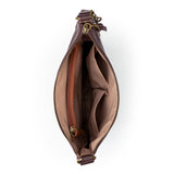 The Sak Lucia Crossbody - Leather - Mahogany Stitch