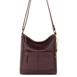 The Sak Lucia Crossbody - Leather - Mahogany Stitch