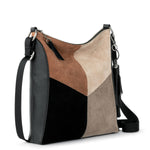 The Sak Lucia Crossbody - Leather - Neutral Suede Block