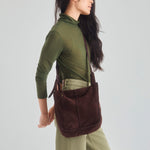 The Sak Los Feliz Crossbody - Leather - Mahogany Suede
