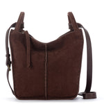 The Sak Los Feliz Crossbody - Leather - Mahogany Suede