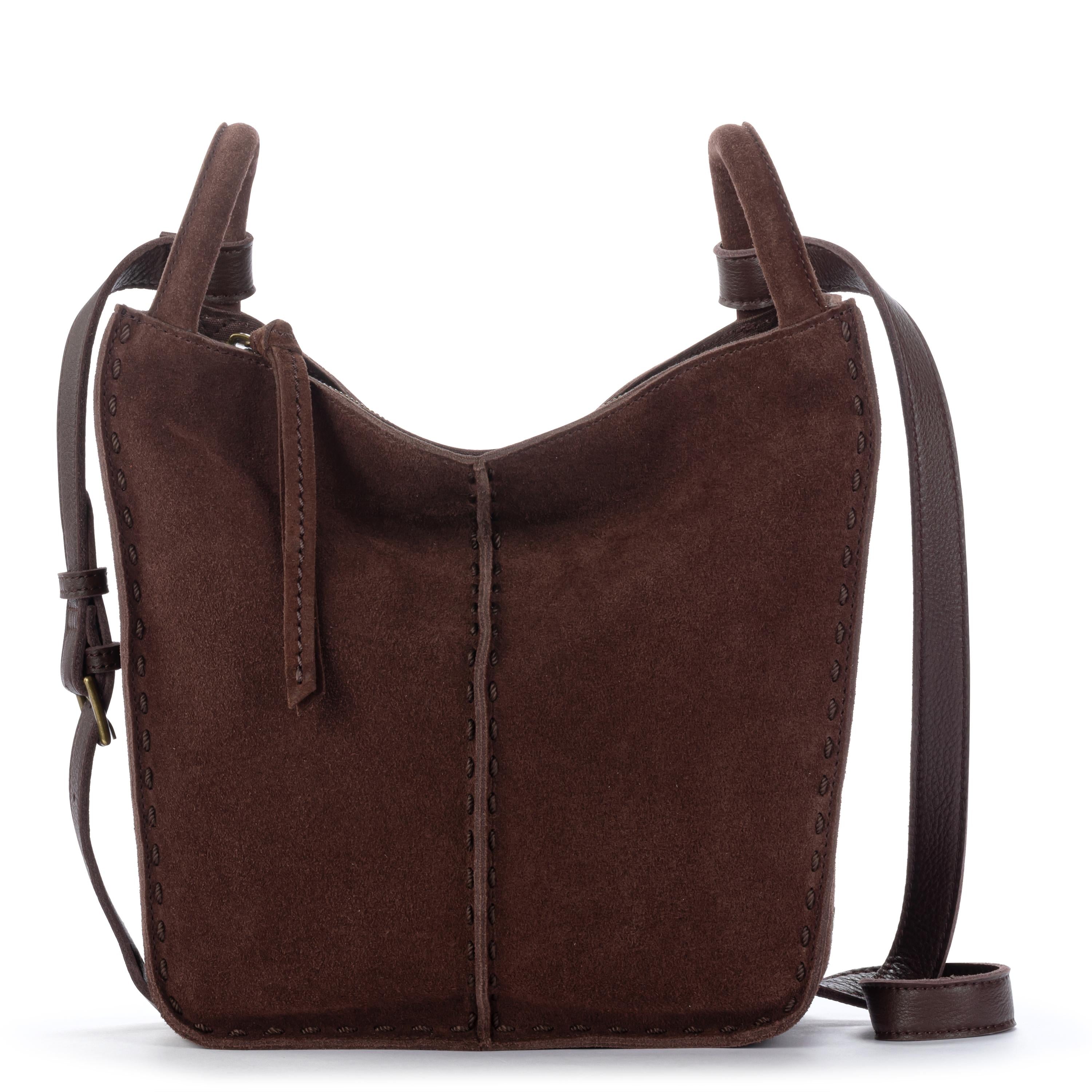 The Sak Los Feliz Crossbody - Leather - Mahogany Suede