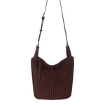 The Sak Los Feliz Crossbody - Leather - Mahogany Suede