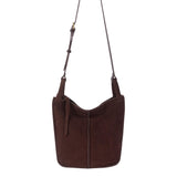 The Sak Los Feliz Crossbody - Leather - Mahogany Suede