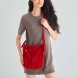 The Sak Los Feliz Crossbody - Leather - Scarlet Suede