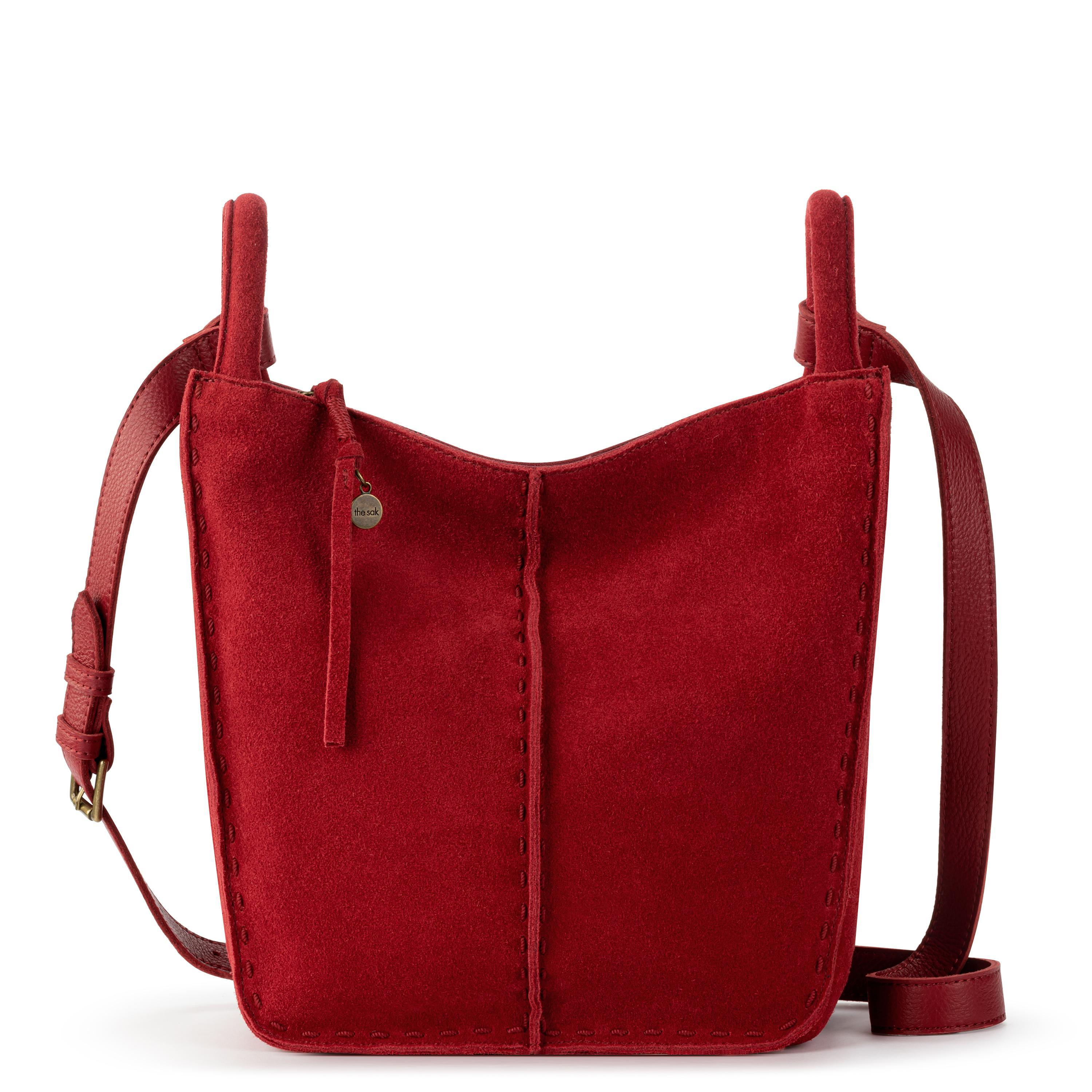 The Sak Los Feliz Crossbody - Leather - Scarlet Suede