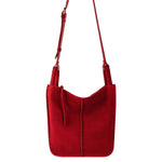 The Sak Los Feliz Crossbody - Leather - Scarlet Suede