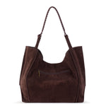The Sak Los Feliz Large Tote - Leather - Mahogany Suede