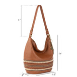 The Sak Sequoia Hobo - Leather - Tobacco Neutral Seminyak