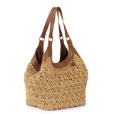 The Sak Roma Shopper - Straw - Natural Primrose