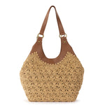 The Sak Roma Shopper - Straw - Natural Primrose