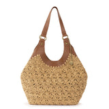 The Sak Roma Shopper - Straw - Natural Primrose