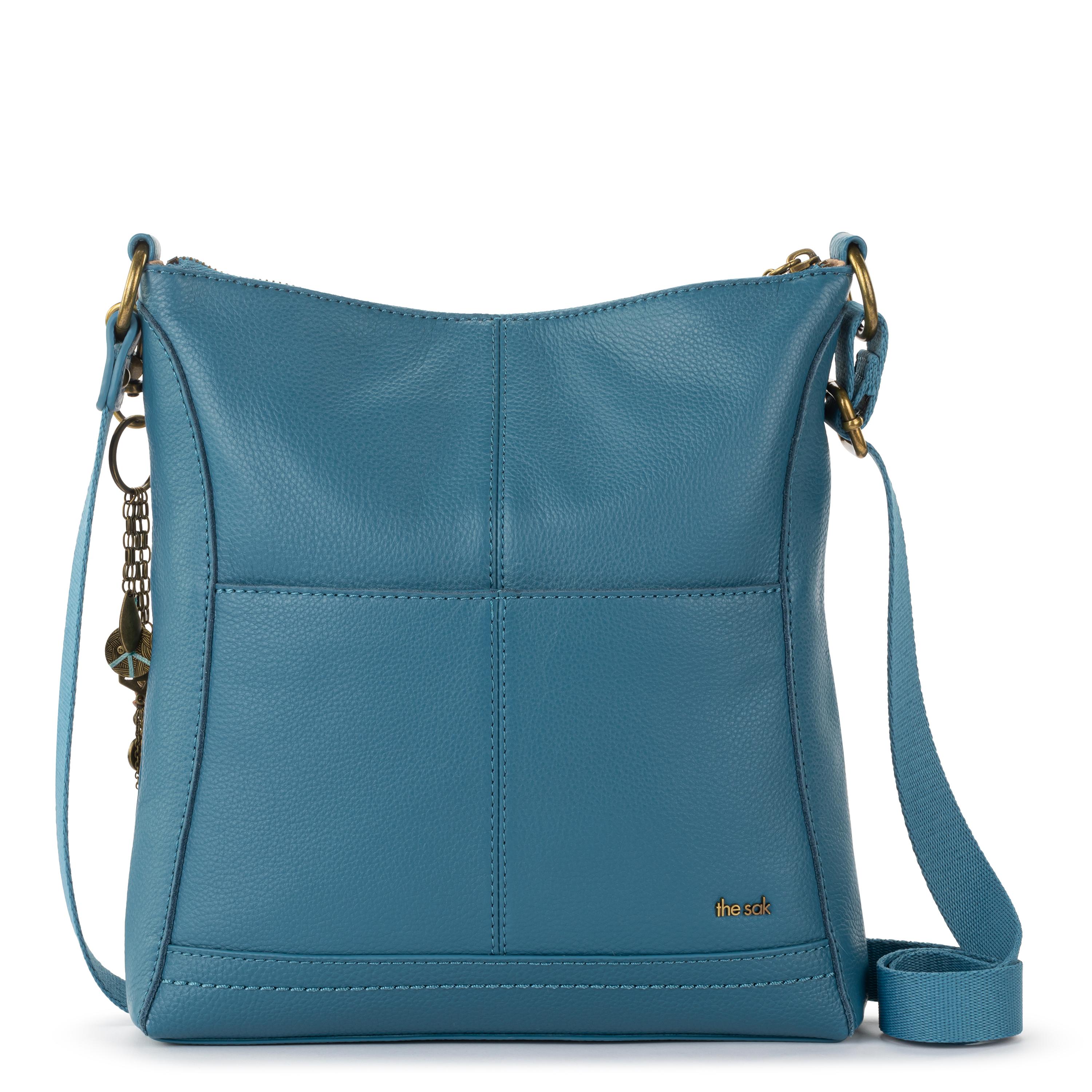 The Sak Lucia Crossbody - Leather - Lagoon Stitch