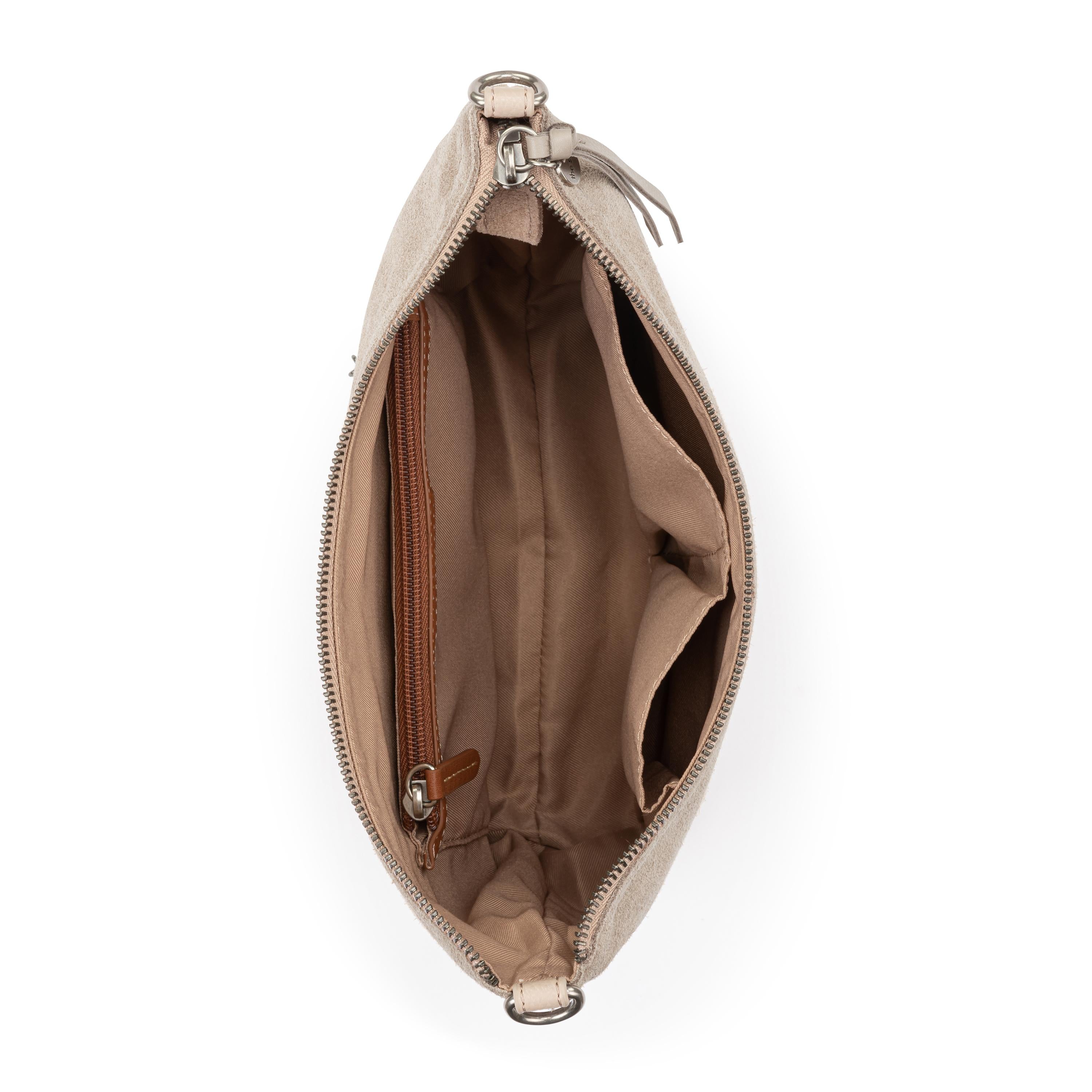 The Sak Jasmine Small Hobo - Leather - Sand Suede