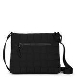 Sakroots Basic Crossbody - EcoTwill - Black Woven Quilted