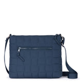 Sakroots Basic Crossbody - EcoTwill - Indigo Woven Quilted