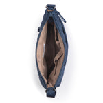 Sakroots Basic Crossbody - EcoTwill - Indigo Woven Quilted