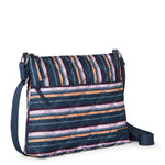 Sakroots Basic Crossbody - EcoTwill - Vibrant Multi Diamond Quilted