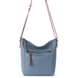 The Sak Ashland Leather Slouchy Crossbody - Leather - Maritime