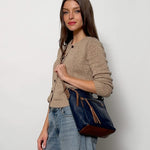The Sak Ashland Crossbody - Leather - Indigo