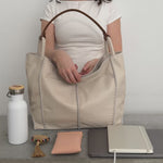 The Sak Los Feliz Large Tote - Leather - Stone